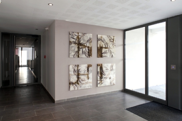 Modern living and sustainable building in a district in Lyon