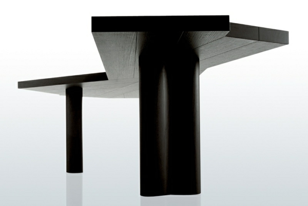 Original massive dining table - A outlives and timeless style of Charlotte Perriand