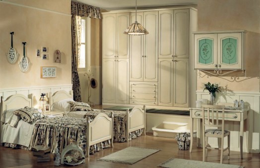 Designed 20 classic nursery facilities of Effedue Mobili