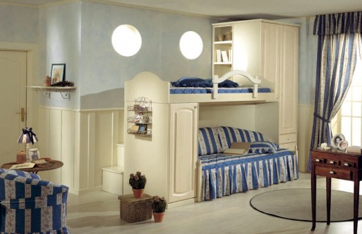 Designed 20 classic nursery facilities of Effedue Mobili