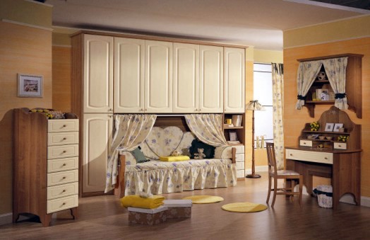 Designed 20 classic nursery facilities of Effedue Mobili