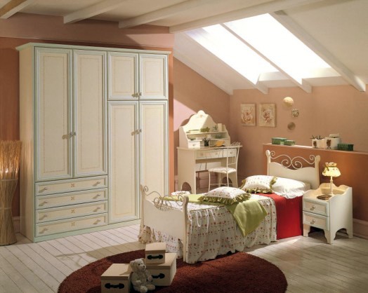 Designed 20 classic nursery facilities of Effedue Mobili