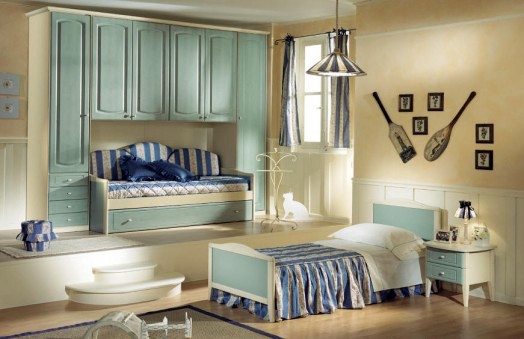 Designed 20 classic nursery facilities of Effedue Mobili
