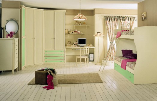 Designed 20 classic nursery facilities of Effedue Mobili