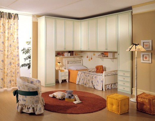 Designed 20 classic nursery facilities of Effedue Mobili