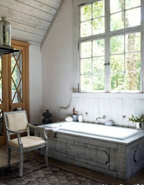 35 Rustic bathroom design ideas - Rural Barn Outfit