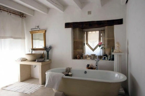 35 Rustic bathroom design ideas - Rural Barn Outfit