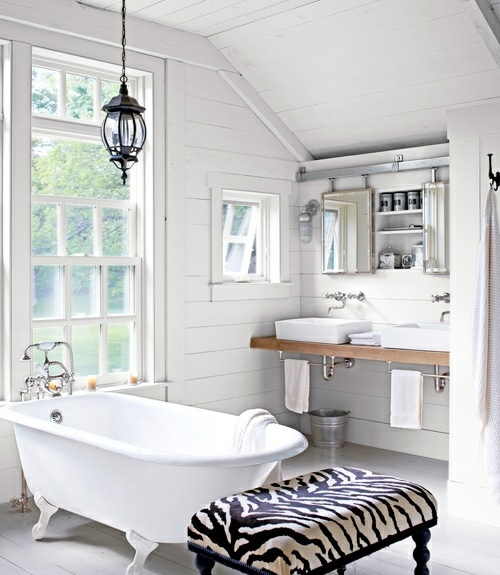 35 Rustic bathroom design ideas - Rural Barn Outfit