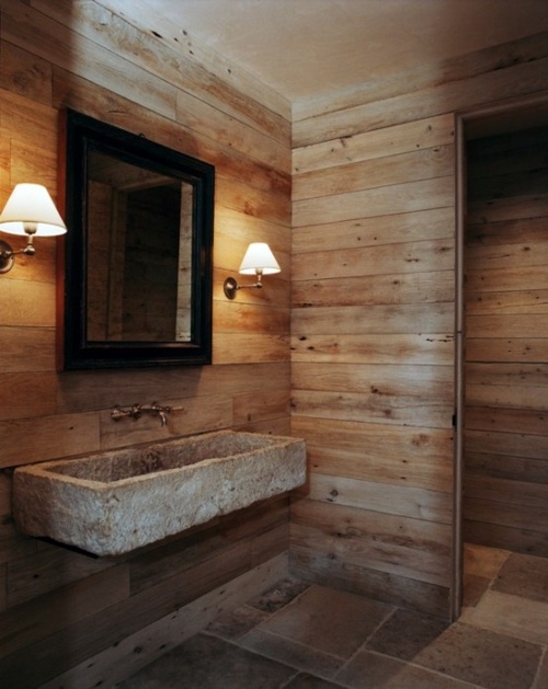 35 Rustic bathroom design ideas - Rural Barn Outfit