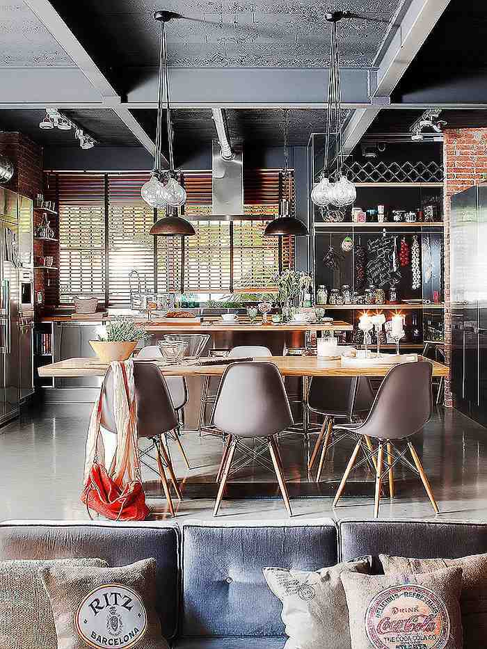 Modern interior design - an impressive apartment in Barcelona