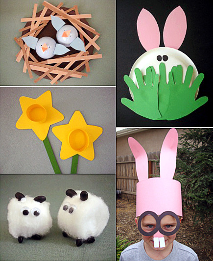 Make Easter craft ideas quickly and beautifully