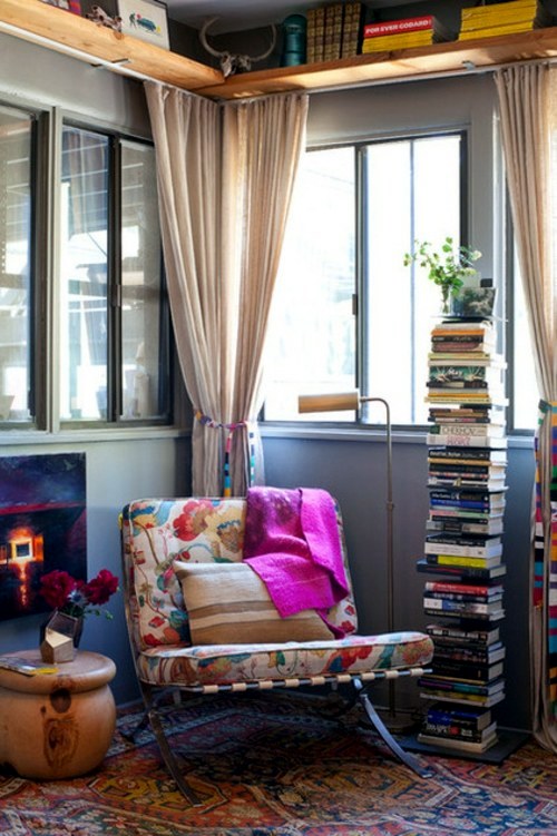 Colorful great home furnishings to 150 square meters