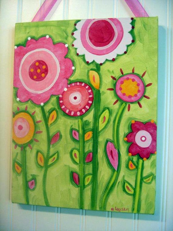 DIY Projects - Frühlingsdeko tinker with children