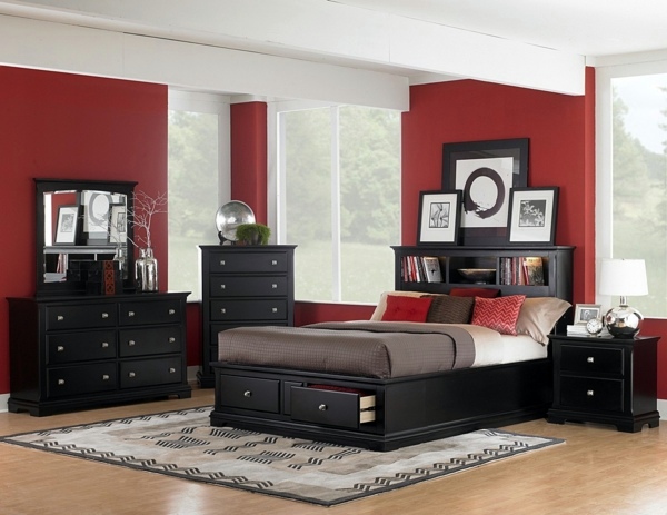 Select bedroom wall color and make a modern feel