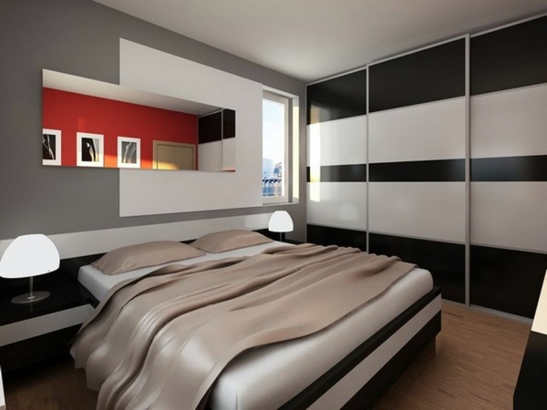Select bedroom wall color and make a modern feel