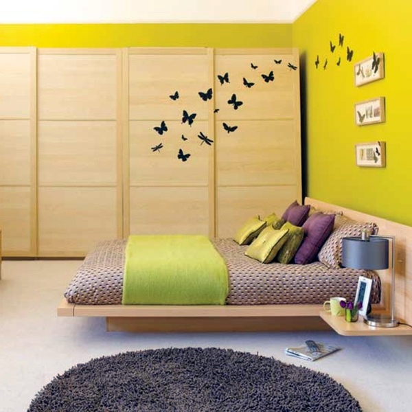 Select Bedroom Wall Color And Make A Modern Feel Interior