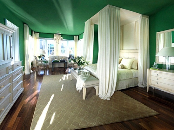 Select bedroom wall color and make a modern feel
