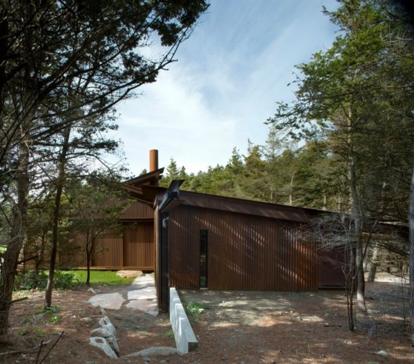 Contemporary house design - gorgeous residence on the island of Lopez, USA