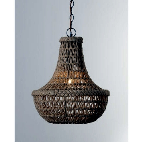 The craft in the style of the 1970's - the macrame decoration is making a comeback!