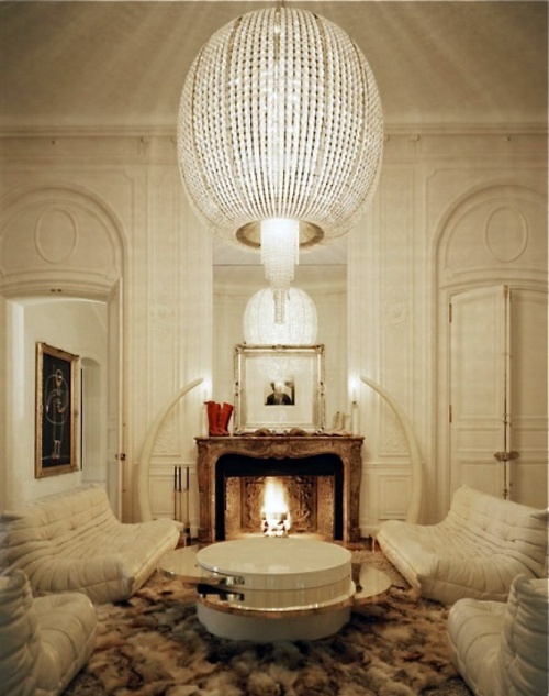 Glass ball chandelier decoration - 13 ideas for beautiful ambience Glass ball chandelier decoration - 13 ideas for beautiful ambience