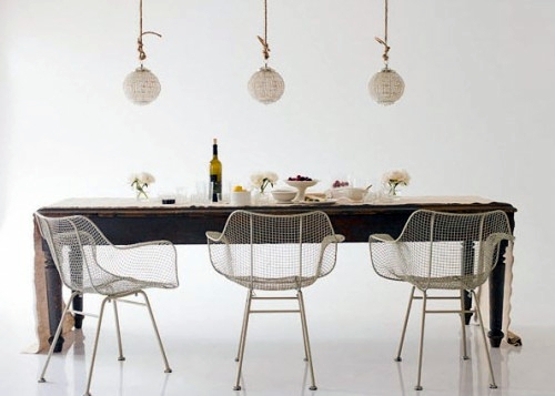 Glass ball chandelier decoration - 13 ideas for beautiful ambience
