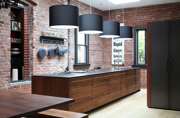 Large pendant lights in the dining room - modern pendant lamps
