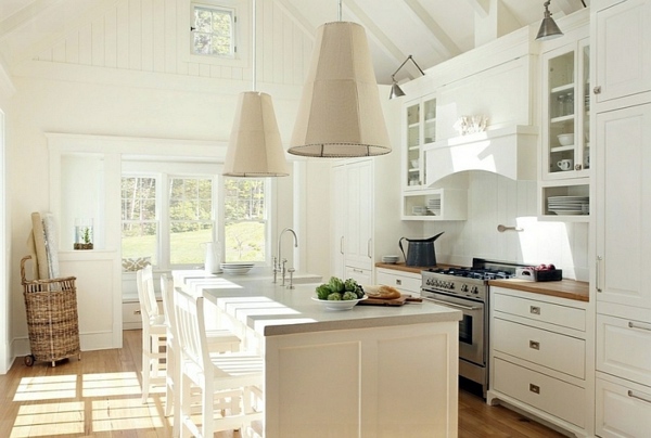 Large pendant lights in the dining room - modern pendant lamps