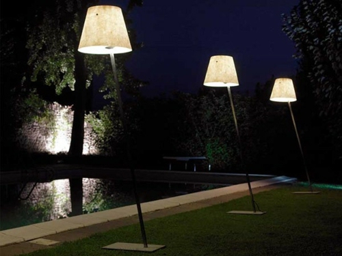Cool garden lighting - you brighten your cozy outdoor room