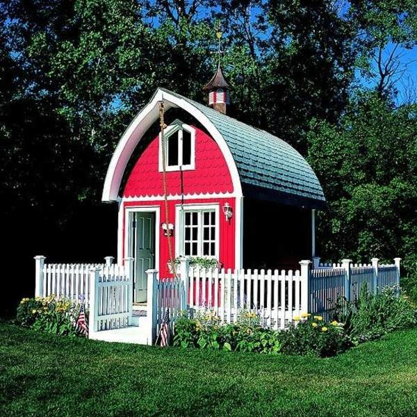 House paint - would be a red house facade something for you?