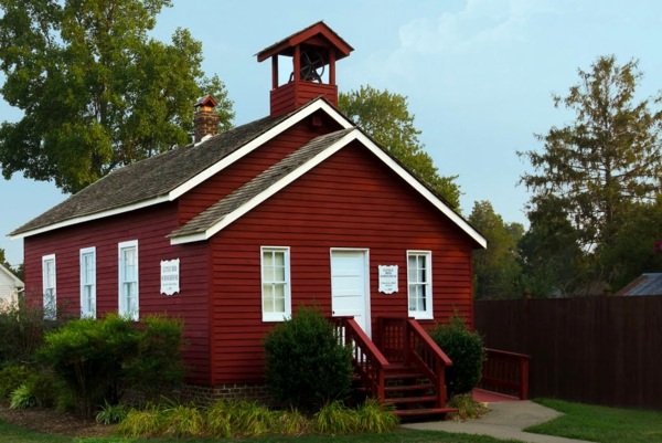 House paint - would be a red house facade something for you?