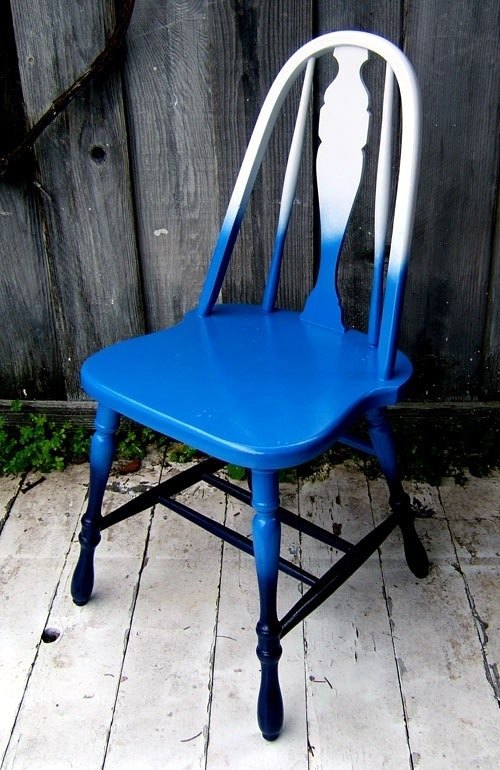10 Ombre style furniture ideas - bold bright tones