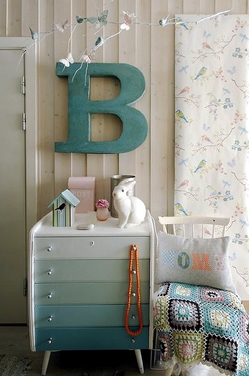 10 Ombre style furniture ideas - bold bright tones