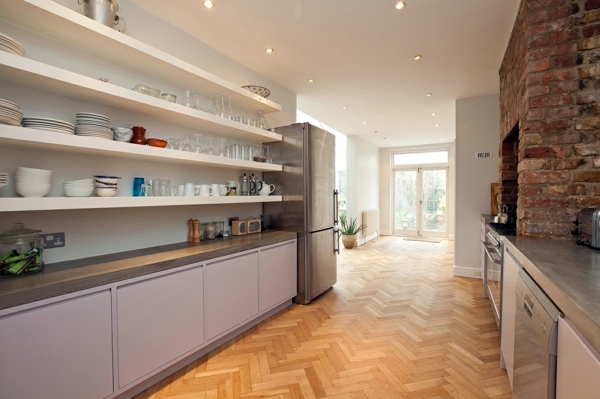 Countertop with concrete look - kitchen countertops made of concrete - advantages and disadvantages