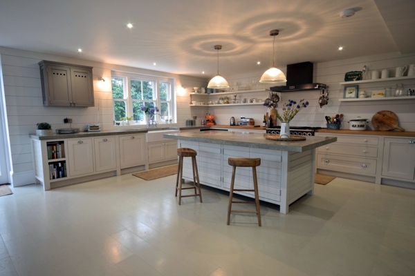 Countertop with concrete look - kitchen countertops made of concrete - advantages and disadvantages