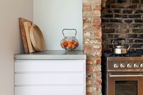 Countertop with concrete look - kitchen countertops made of concrete - advantages and disadvantages Countertop with concrete look - kitchen countertops made of concrete - advantages and disadvantages