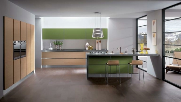 Countertop with concrete look - kitchen countertops made of concrete - advantages and disadvantages