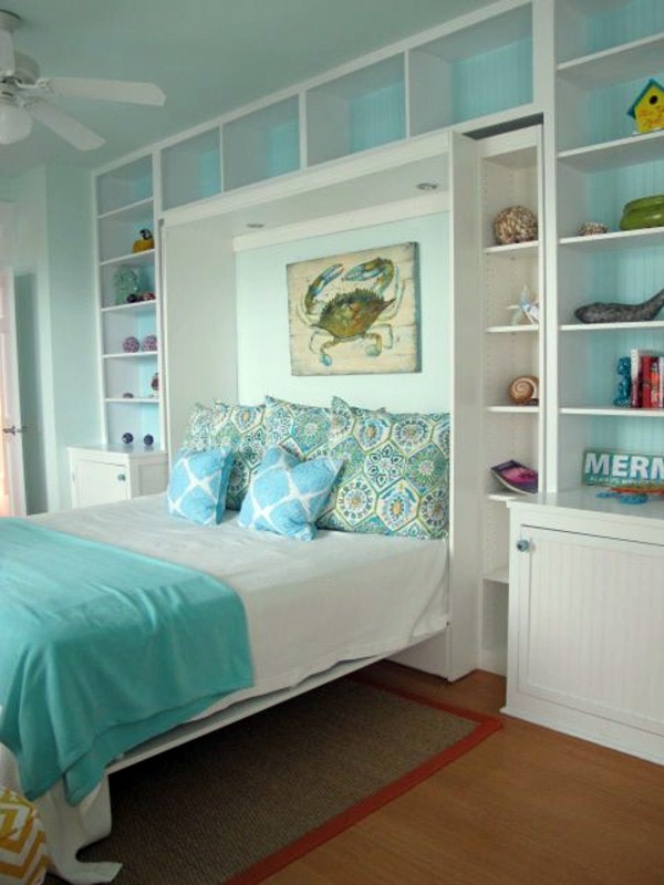 Murphy bed build yourself - trendy, space-saving interior design ideas