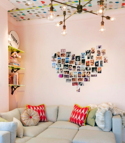 Cool Wall Art - make a photo wall with family photos Cool Wall Art - make a photo wall with family photos