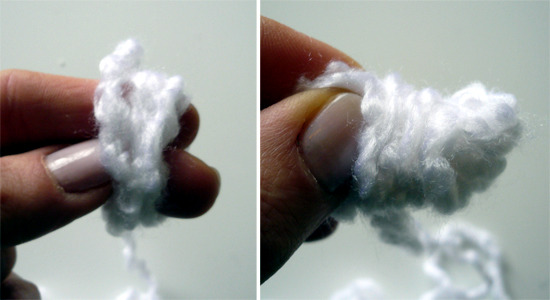 DIY Project - Christmas wreath felted do yourself