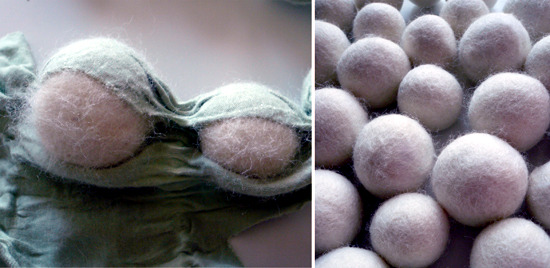 Christmas wreath felted do yourself