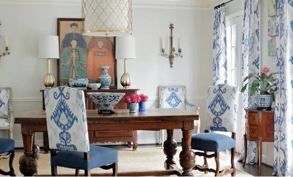 Dining room design - mix traditional style with contemporary accents Dining room design - mix traditional style with contemporary accents