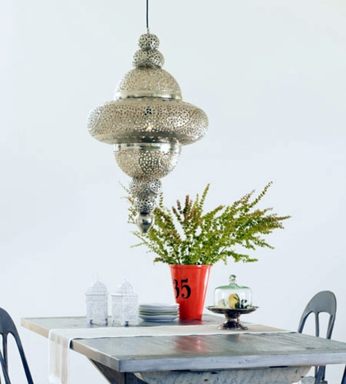 12 ideas for oriental lamps in the apartment