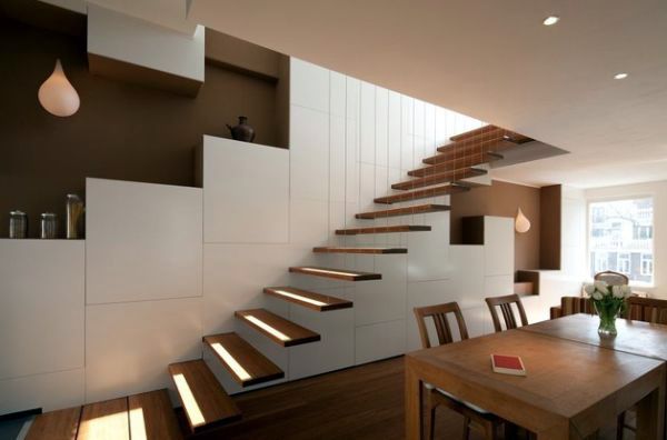 32 Floating Staircase Ideas For Contemporary Home Interior