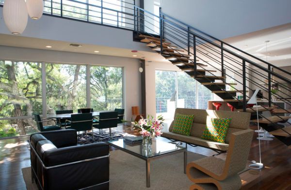 32 Floating Staircase Ideas For Contemporary Home Interior