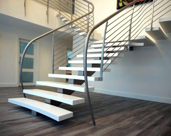 32 Floating staircase ideas for contemporary home