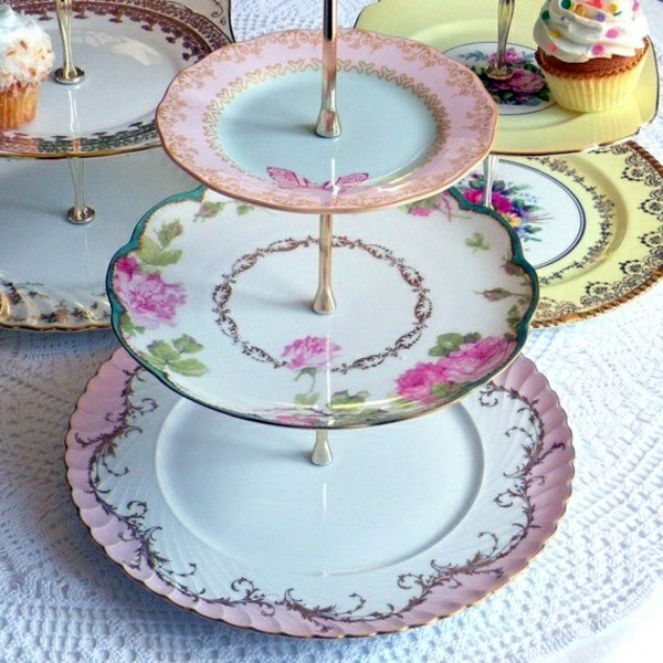 Tortenetagere - amazing DIY cake stand Tortenetagere - amazing DIY cake stand