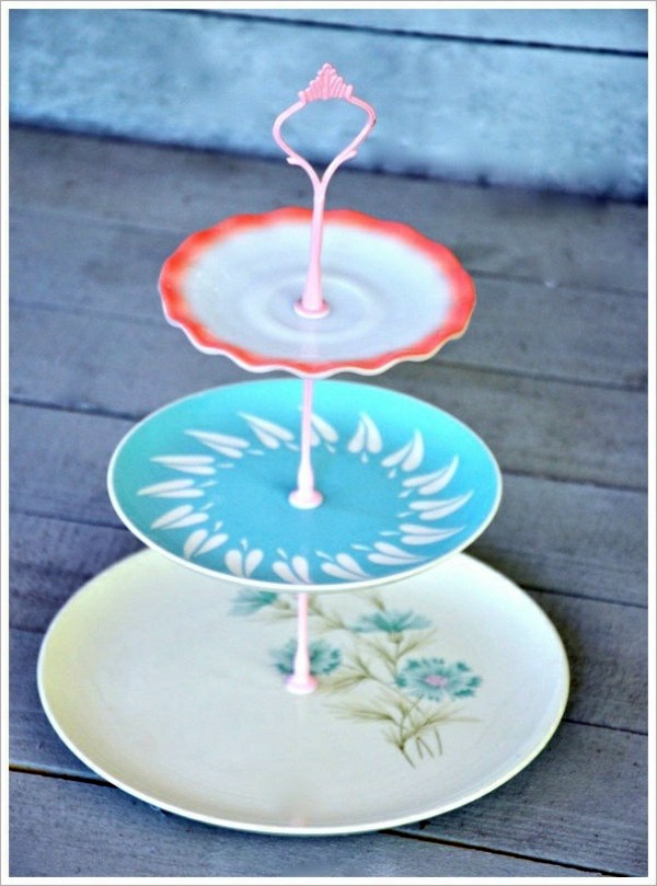 Tortenetagere - amazing DIY cake stand Tortenetagere - amazing DIY cake stand