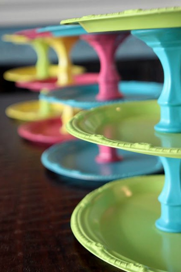 Tortenetagere - amazing DIY cake stand Tortenetagere - amazing DIY cake stand