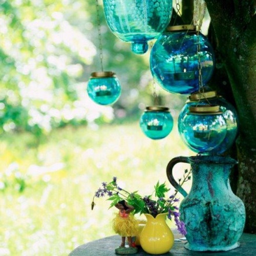 Gartengestaltung - Colorful ideas for your garden decorations and garden accessories your