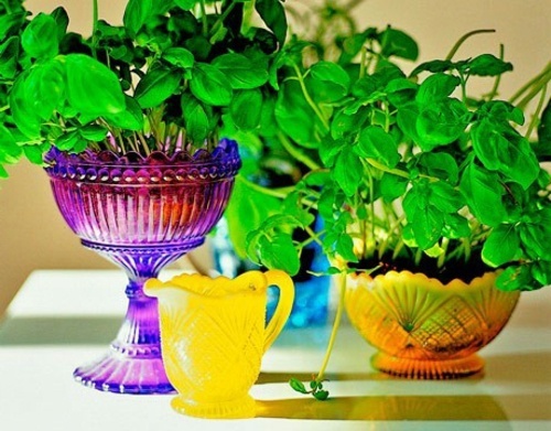 Gartenmöbel - Colorful ideas for your garden decorations and garden accessories your